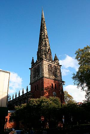 Shrewsbury St. Mary - Exterior View
